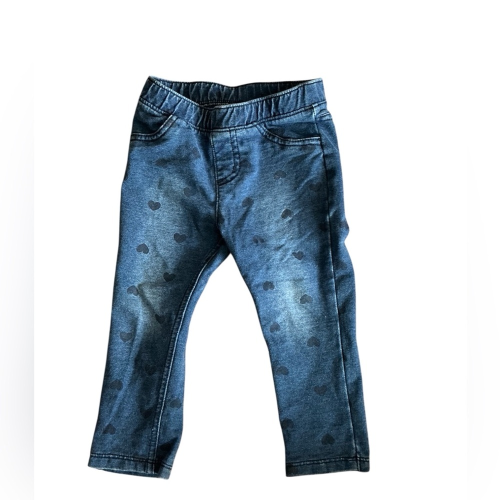 🩷Jumping Beans Blue Heart Print Kids Bottoms